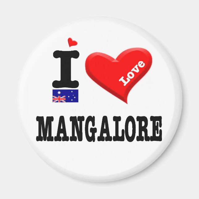 Íman MANGALORE - Eu amo (Frente)