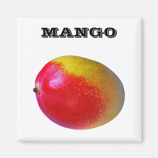 Íman Mango - (Praça da Imã de geladeira) (Frente)