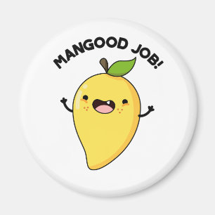 Íman Mangood Job Cute Mango Fruta Pun