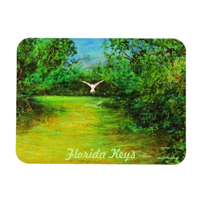 Íman Mangrove Spoonbill Magnet Premium (Horizontal)