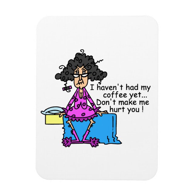 Íman Manhã Antes do Café Humor (Vertical)