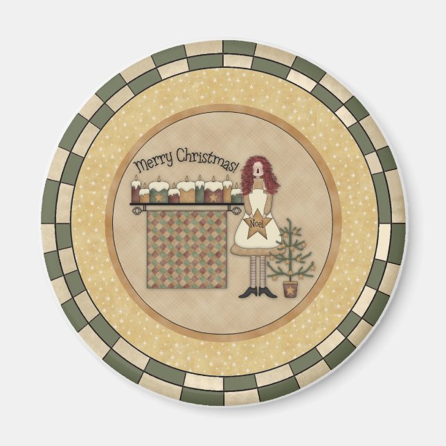 Íman Manhã de Natal (Frente)