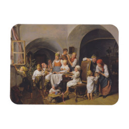 Íman Manhã de Natal (por Ferdinand Georg Waldmüller)