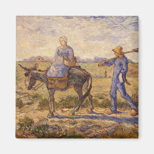 Íman Manhã de Vincent van Gogh , saindo trabalhar