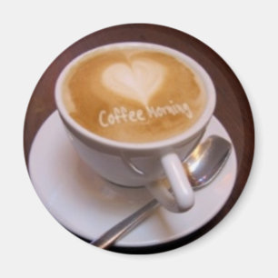 Íman manhã do café