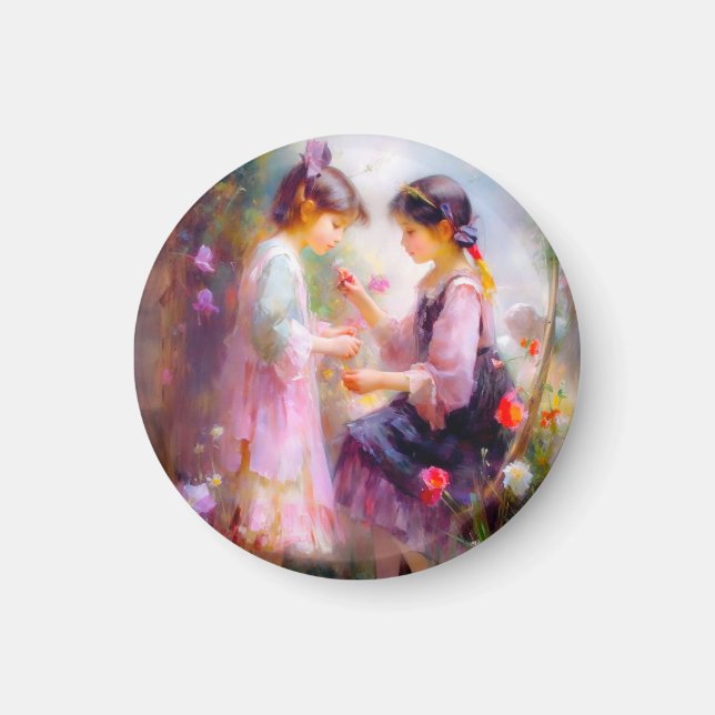 Íman Manhã em um Jardim (Frente)