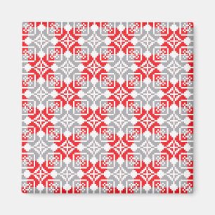 Íman Manhã letã - SN - padrão geométrico VI