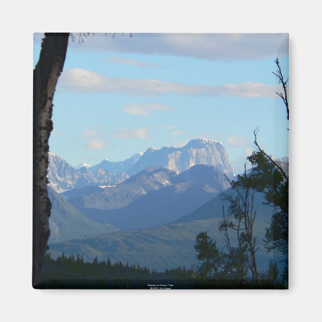 Íman Manhã no Imã dos Dentes de Moose (Frente)