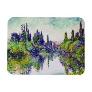 Íman Manhã no Seine, perto de Vetheuil Claude Monet