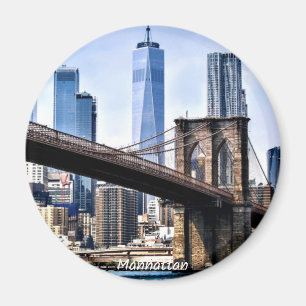 Íman Manhattan, fotografia de paisagem urbana com arran