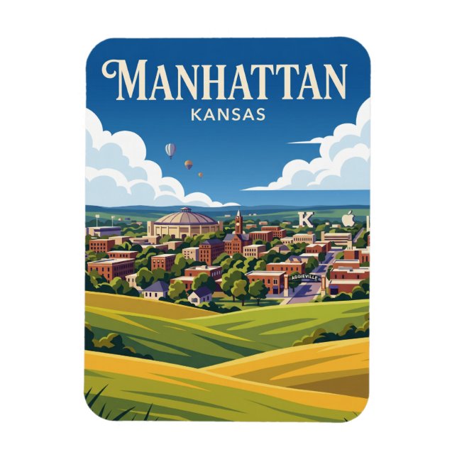 Íman Manhattan Kansas (Vertical)