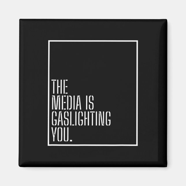 Íman Manipulação De Mídia Anti-News Ga Político Gasligh (Frente)