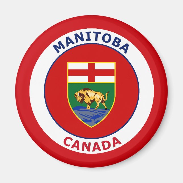 ÍMAN MANITOBA CANADÁ (Frente)
