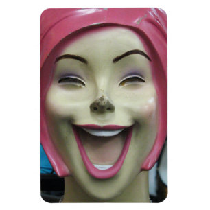 Íman Mannequin Ridículo Bravo Rapariga do Vale