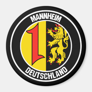 Íman Mannheim Round Emblem