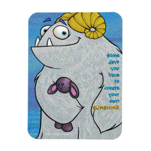 Íman Manny the Yeti, imã