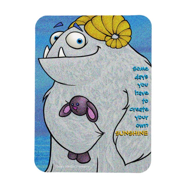 Íman Manny the Yeti, imã (Vertical)