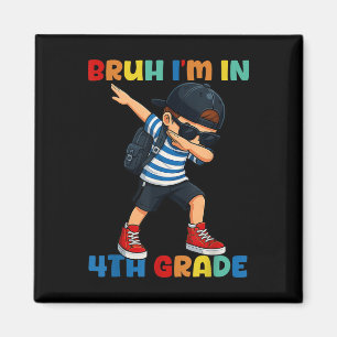 Íman Mano Estou No 4º Ano Divertido Volta às Aulas Dabb