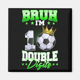 Íman Mano Eu Estou Com Dois Dígitos Futebol Menino De 1