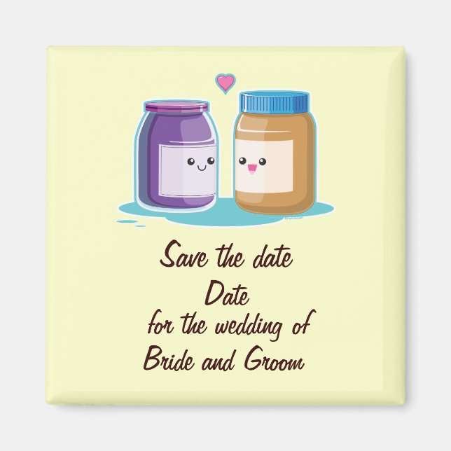 Íman Manteiga de amendoim e gelatina (Frente)