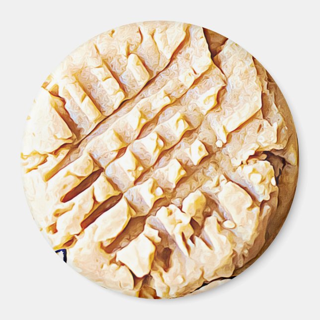 Íman Manteiga de amendoim Magnet (Frente)