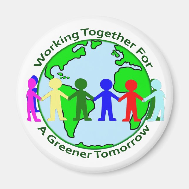 Íman Mantendo-A Verde (Frente)