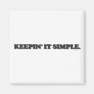 Íman Mantendo Simples