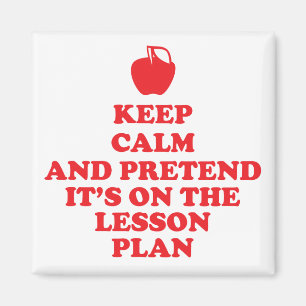 Íman Mantenha a calma dos professores