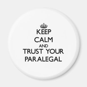 Íman Mantenha a calma e confie seu Paralegal
