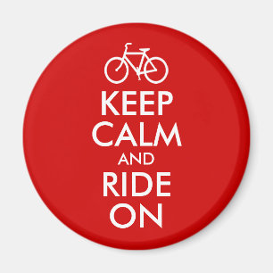 Íman Mantenha a Calma e Continue a Pedalar