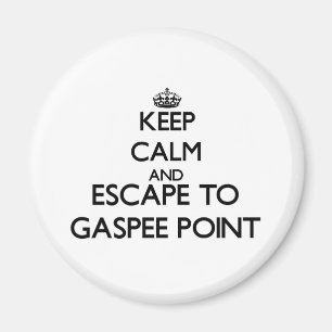 Íman Mantenha a calma e escape ao ponto Rhode de Gaspee