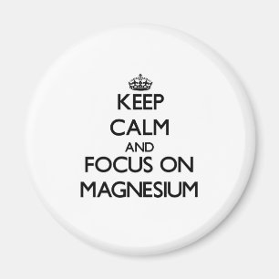 Íman Mantenha a calma e o foco no magnésio
