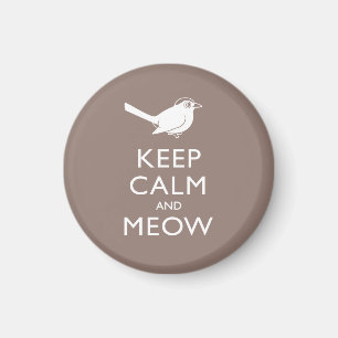 Íman Mantenha a calma e o Meow