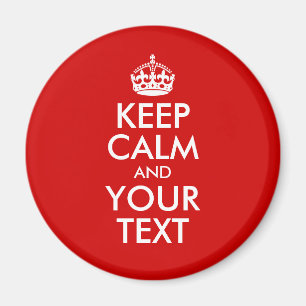 Íman Mantenha a calma e o seu texto