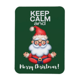 Íman Mantenha a Calma e um Feliz Natal