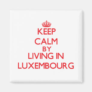 Íman Mantenha a calma vivendo em Luxembourg