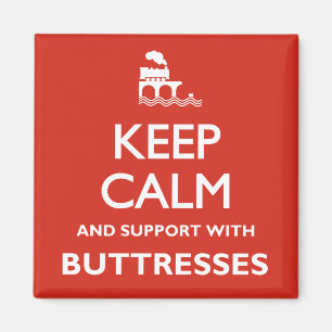 Íman Mantenha a imã de geladeira calma