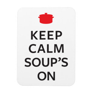 Íman Mantenha a sopa calma sobre