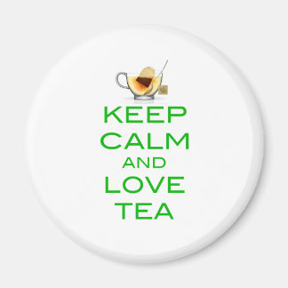 Íman Mantenha Calma e Amor, Tea Original Design