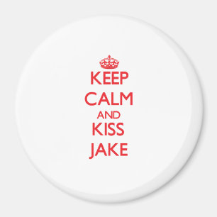 Íman Mantenha calmo e beijo Jake