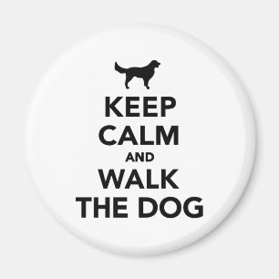 Íman Mantenha cão calmo e da caminhada