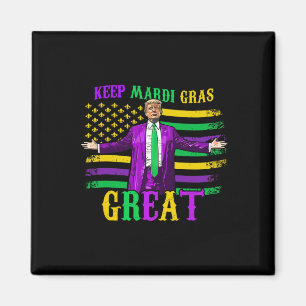 Íman Mantenha Mardi Gras Excelente Engraçado Trump Mard