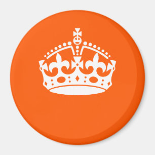 Íman Mantenha o CALM CROWN em Laranja Personalizar isso