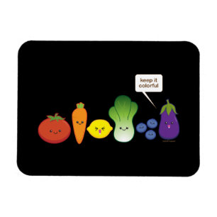 Íman Mantenha-o colorido (Design simples)