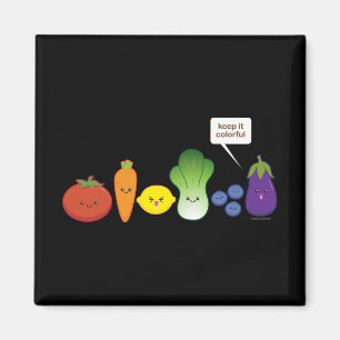 Íman Mantenha-o colorido (Design simples)