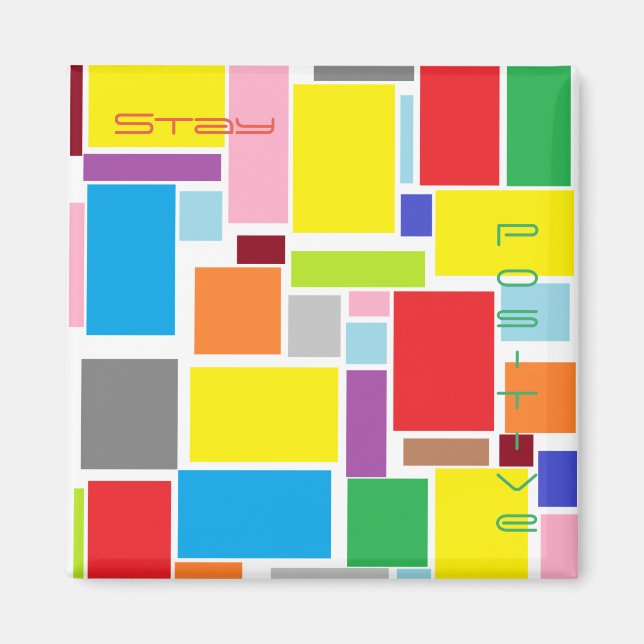 Íman Mantenha o ímã positivo (Frente)