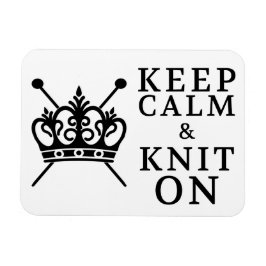 Íman Mantenha O Knnit Calmo Em Artesanatos