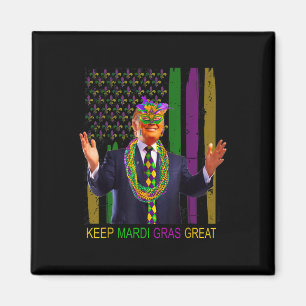 Íman Mantenha o Mardi Gras Ótimo Funny Trump Mardi Gras