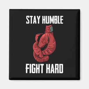 Íman Mantenha-se humilde Lutas de boxe do Duro - Boxer