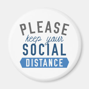 Íman Mantenha sua distância social